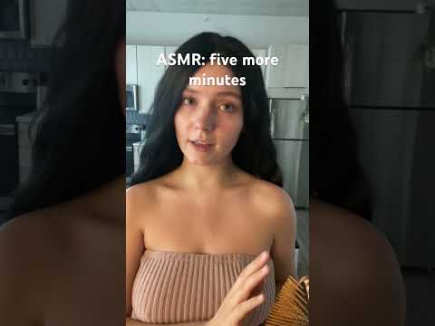 five more minutes 🤍#asmr #girlfriendasmr #sleepasmr #comfortaudio #whisper