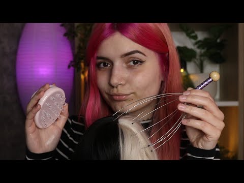 (Magyar ASMR) Relaxáló fejmasszázs