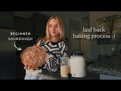 ASMR - How I Make Sourdough In A Relaxing Way (Soft Spoken♡)