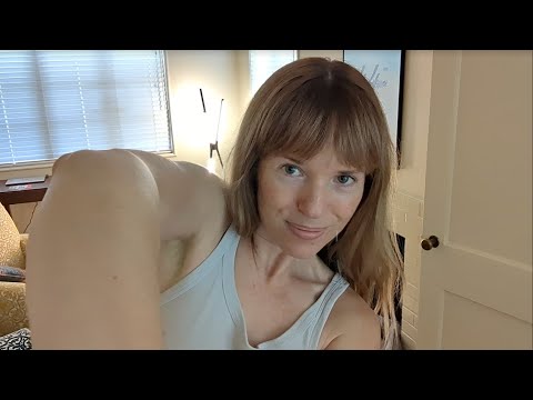 ASMR Upper Chest Massage (Vigorous, with Bare Hands then Gloves)