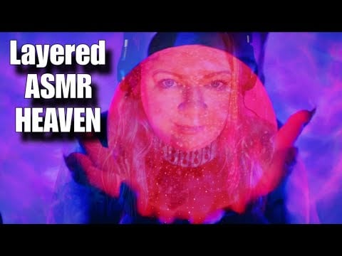 [ASMR] Ear tapping| Crazy mouth sounds| Water sounds| Sound healing| Layered visuals & sounds