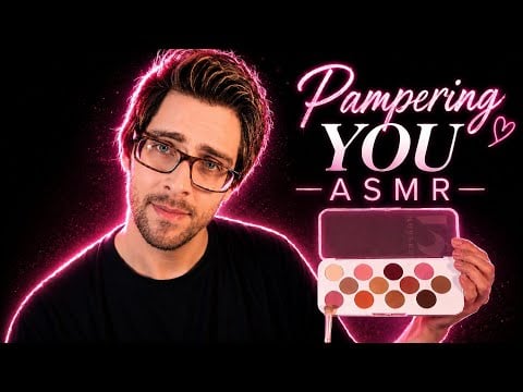 PAMPERING YOU | ASMR Soft Glam Makeup Artist Roleplay