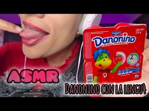 ASMR | L@m1end0 DANONINO | DUERME Y RELAJATE #ASMR #mukbang 