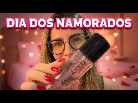 ASMR POV Te maqueando para o dia dos namorados #asmr