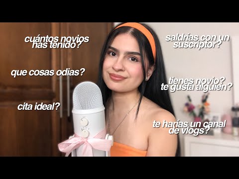 asmr | preguntas y respuestas 💬 (parte 2)