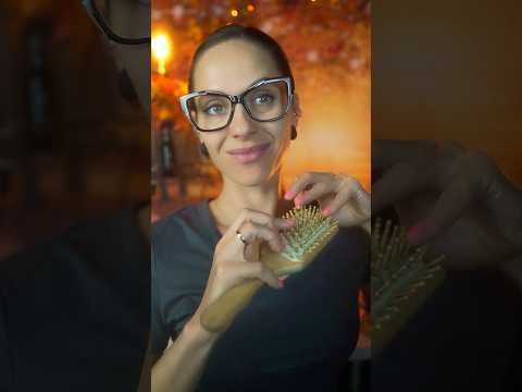 FAST HAIR BRUSHING ASMR ROLEPALY #asmr