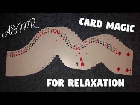 [ASMR] CARD MAGIC for RELAXATION