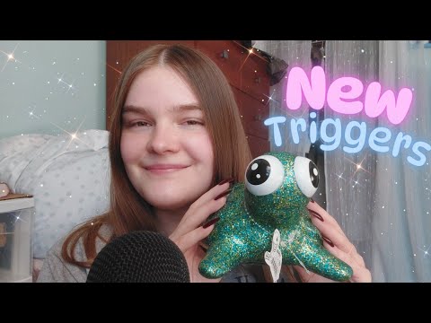 Trying Out NEW Triggers + Fast Tapping and Whispering ASMR🔮