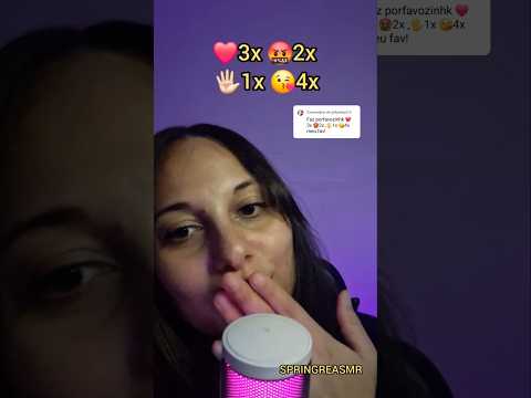 ASMR | Emoji challenge! 😘 Parte 161 #shorts
