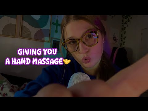 ASMR- Giving You A Hand Massage🤝 #tingles #massageasmr 