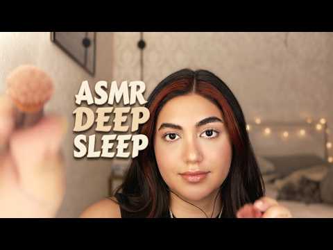 ASMR Tapping, Brushing & Mouth Sounds for Deep Sleep & Relaxation 🎧 | Whispers & Tingles