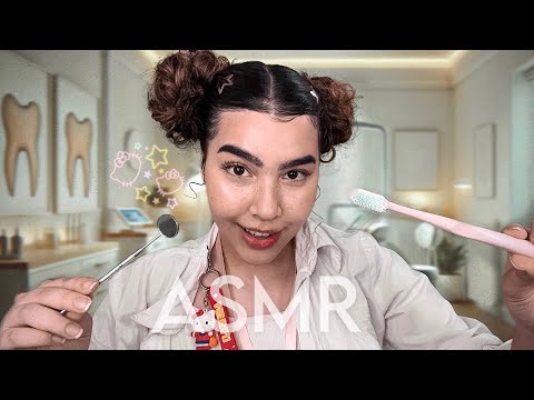 ASMR: CONSULTA NO DENTISTA COMPLETA E REALISTA | roleplay 🦷