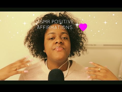 ASMR Positive Affirmations (Close Up Whisper)!