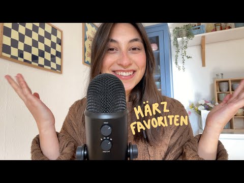ASMR | Meine Favoriten im März 🪻 
