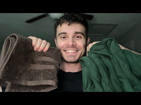 ASMR Fast and Aggressive Fabric Shaking and Scratching