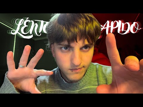 asmr MOUTH SOUNDS LENTOS (0%) vs RAPIDOS (100%) 👄 + sonidos