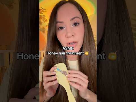 ASMR Honey Hair Treatment 🍯
