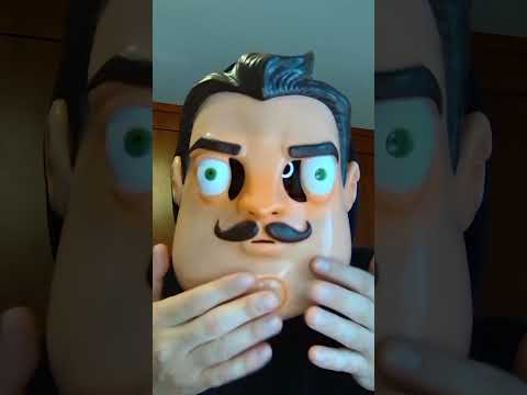 ASMR - Strange Man Touching His Face