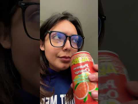 GUAVA DRINK ASMR | drinking ALOHA juice drink mouth sounds #drinking #mouthsounds