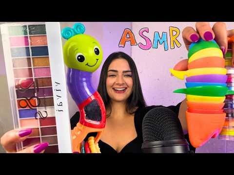 Gatilhos Coloridos | ASMR para Insônia e Relaxamento 😴