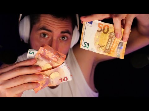 ASMR je compte mes sousous - TRIGGERS billets et pieces