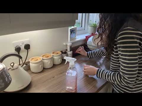 ASMR Household Cleaning The Kitchen