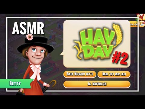 ASMR Hay Day Gameplay #02 - Wir bringen die Farm auf Vordermann! 👩🏼‍🌾🚜 (Deutsch/German)