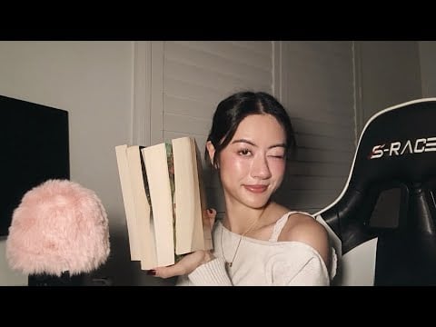 ASMR used books, fresh soap