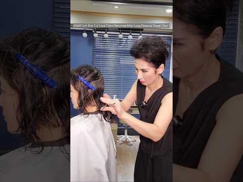 Hair Salon ASMR – Calm, Clean, Focused Hair Work
