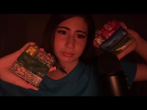 ASMR ~ Experimenting with jelly blox! (Sticky sounds)