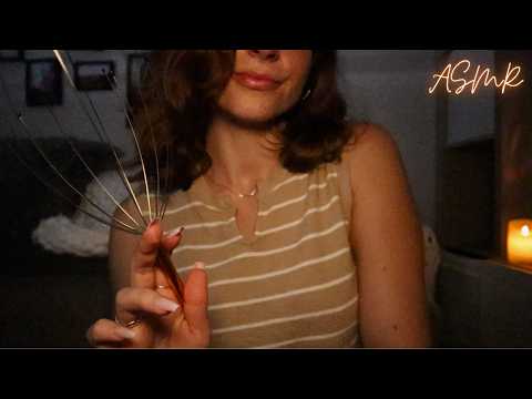 ASMR | Visual Triggers with Mouth Sounds (Hypnotic Hand Movements, Light Triggers and More)