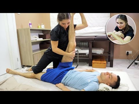 ASMR Strong and intense massage by Lyuda