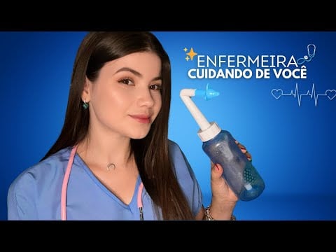 ASMR ENFERMEIRA CUIDANDO DE VOCÊ 🩺👩‍⚕️