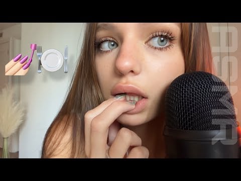 ASMR ☆ Nail Biting & Teeth Tapping