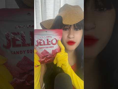 ASMR| JELLO candy?! #asmrsounds #asmr #asmrcommunity #cosplayer #shortsfeed #shortsviral #shorts