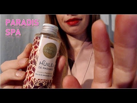 [ASMR français] ROLEPLAY - Paradis Spa -  Massage crânien
