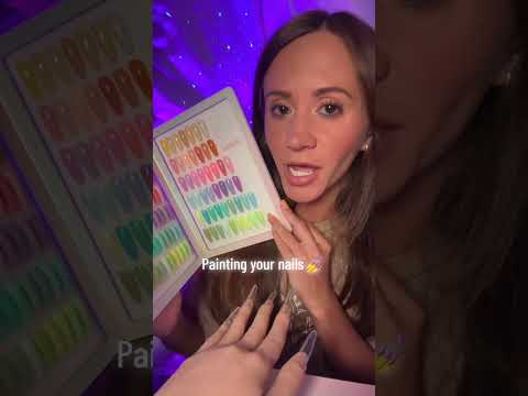 Painting Your Nails 💅🏼 #asmr