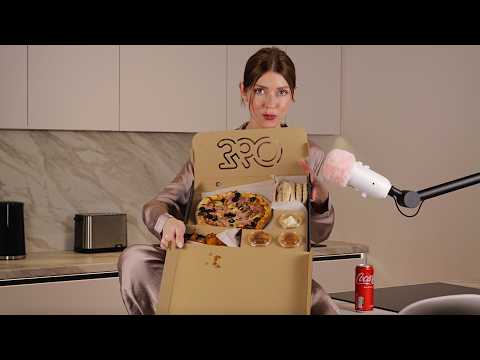 Pizza Night With Me 🍕🥤🫦 | #ASMR Eating
