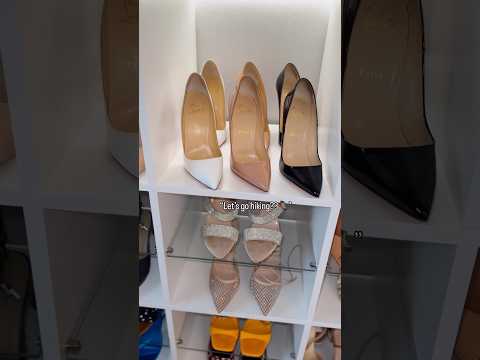 Guess how many pair of heels in my collection?❤️