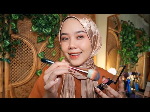 ASMR Bestie Makeup-in Kamu untuk Bukber 💄 - Ramadan Edition | Personal Attention, Makeup Roleplay