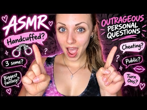 ASMR If You Say YES Than You Can Go To Sleep! 😴 (Asking You Questions)