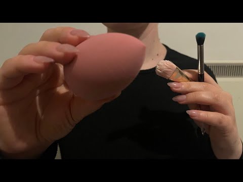 ASMR doing your makeup 💄 personal attention & visual tingles 💆‍♀️ no talking 