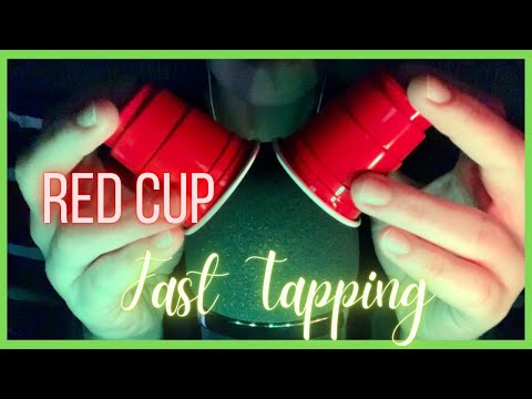 ASMR - Relaxing Red Cup TAPPING for Deep Sleep and Stress Relief (Tingly, NO Talking, Cup Sounds)
