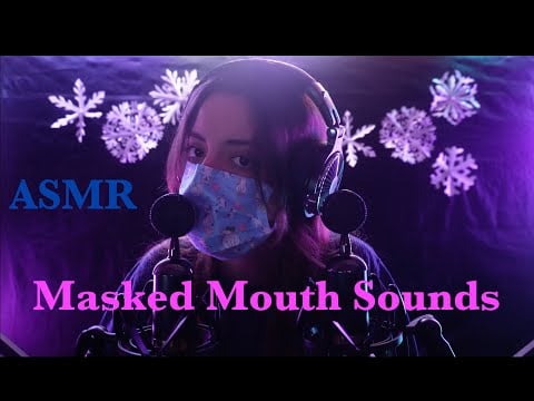 ASMR 48 Minutes of Masked Mouth Sounds & Gummy Eating 😷✨ No Talking | Ultra Crisp Crinkles & Tingles