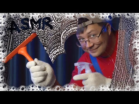 ASMR  I CLEAN and WASH YOUR SCREEN INSIDE! Soap and Foam triggers (ENG)