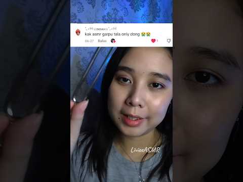 ASMR with Tala Fork only - Garpu Tala - Ear Check #skincare