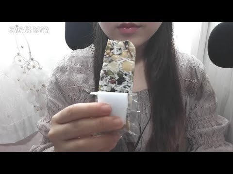 코코넛견과류바 ASMR Coconut Bar 이팅사운드 노토킹 먹방 Nuts Eating Sounds No talking Mukbang