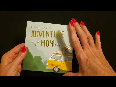 ASMR | Crinkly Mother's Day Cards Show & Tell (Whisper)