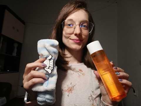ASMR | Roleplay: Skincare para você dormir