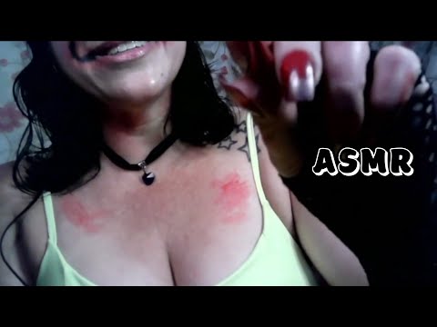 ASMR-NOIVA DO IT TE COLOCANDO PARA DORMIR #asmr #relax #sonsdeboca 